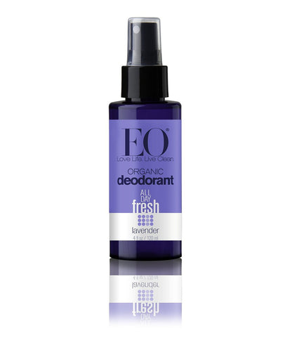 EO Organic Deodorant Spray, Lavender, 4 Fl Oz - Natural & Aluminum-Free