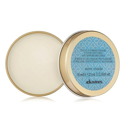 Davines This Is A Forming Pomade - Medium Hold, Lightweight Formula for Short Hair with Natural Shine & Memory Effect, 2.7 Fl Oz Avelisse