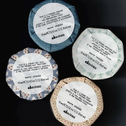 Davines This Is A Forming Pomade - Medium Hold, Lightweight Formula for Short Hair with Natural Shine & Memory Effect, 2.7 Fl Oz Avelisse