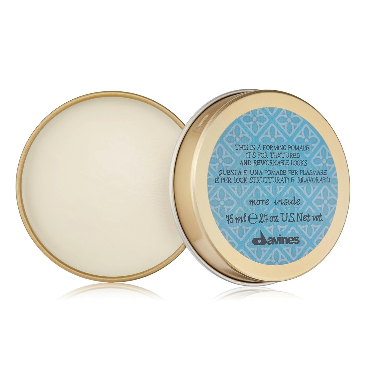 Davines This Is A Forming Pomade - Medium Hold, Lightweight Formula for Short Hair with Natural Shine & Memory Effect, 2.7 Fl Oz Avelisse