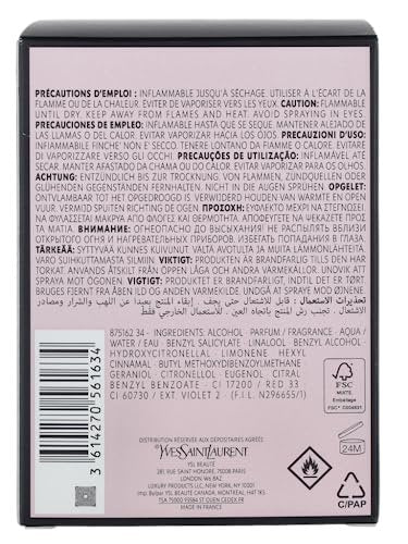 Yves Saint Laurent Mon Paris Eau de Parfum Spray, 3 Fl Oz - Floral Chypre Fragrance for Women Avelisse