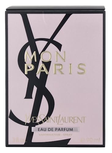 Yves Saint Laurent Mon Paris Eau de Parfum Spray, 3 Fl Oz - Floral Chypre Fragrance for Women Avelisse