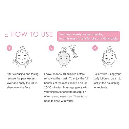 My Beauty Diary Aloe Vera Soothing Facial Mask – Hydrating & Soothing Face Sheet Mask for Refreshing, Natural Look (8 Count Pack) - görsel 8