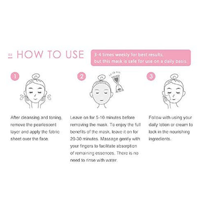 My Beauty Diary Aloe Vera Soothing Facial Mask – Hydrating & Soothing Face Sheet Mask for Refreshing, Natural Look (8 Count Pack)