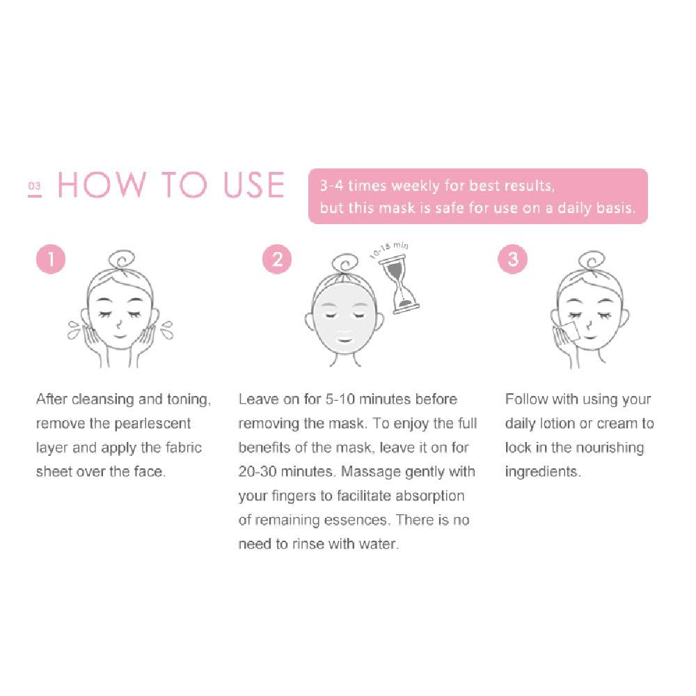 My Beauty Diary Aloe Vera Soothing Facial Mask – Hydrating & Soothing Face Sheet Mask for Refreshing, Natural Look (8 Count Pack) - görsel 7