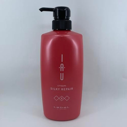 Lebel IAU Cream Silky Repair Hair Treatment - 600ml | Deep Conditioning Mask