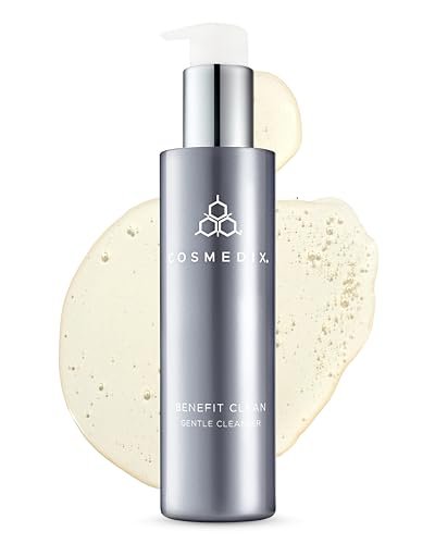 COSMEDIX Benefit Clean Gentle Face Wash Gel – Hydrating Facial Cleanser for Women & Men, Moisturizing Makeup Remover & Pore Minimizer for All Skin Types, 5 fl oz Avelisse