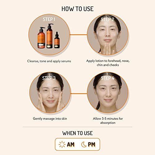 Eve Hansen Vitamin C Face Moisturizer - Lightweight Hydrating Cream with Vitamin B, Green Tea, Jojoba Oil - Cruelty-Free & Natural Ingredients - 4 oz Avelisse