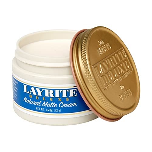 Layrite Natural Matte Cream – 1.5 oz Firm Hold Hair Styling Cream - görsel 4
