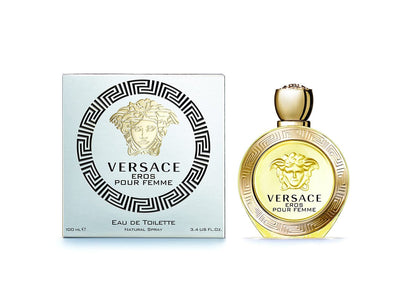 Versace Eros Eau de Toilette for Women – 3.4 Fl Oz | Long-Lasting Floral Fragrance Avelisse