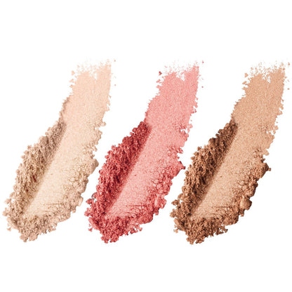 IT Cosmetics Your Most Beautiful You 3-in-1 Makeup Palette - Matte Bronzer, Radiance Luminizer, Brightening Powder Blush with Peptides & Drops of Light Technology Avelisse