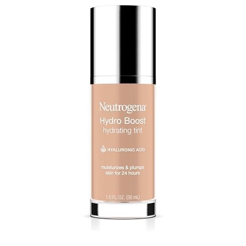 Neutrogena Hydro Boost Hydrating Tint Foundation for Dry Skin, with Hyaluronic Acid, Lightweight Oil-Free Water Gel, Non-Comedogenic, 30 Buff, 1.0 fl. oz - görsel 1