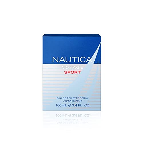 Nautica Voyage Sport Eau De Toilette for Men – 3.4 oz (100 ml) Fresh & Energetic Fragrance Avelisse