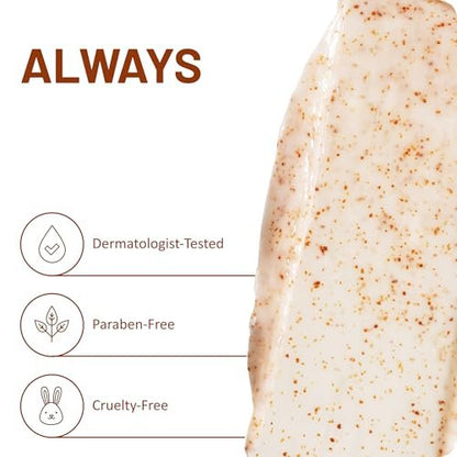 St. Ives Fresh Skin Apricot Face Scrub, Deep Exfoliator for Clean, Glowing Skin, Oil-Free Facial Scrub with 100% Natural Exfoliants, 6 oz (Pack of 4)