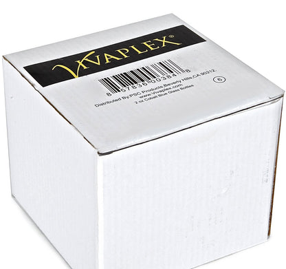 Vivaplex 6-Pack 2 oz Cobalt Blue Glass Bottles with Black Fine Mist Sprayers