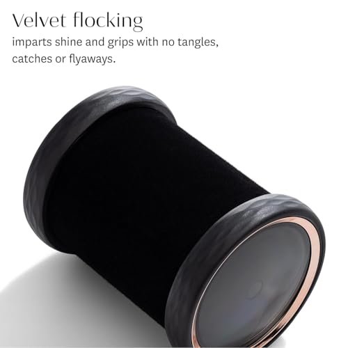 T3 Volumizing Hot Rollers LUXE - Premium Hair Curler Set for Long-Lasting Volume, Body & Shine (8 Rollers: 4 XL 1.75" & 4 Large 1.5") Avelisse