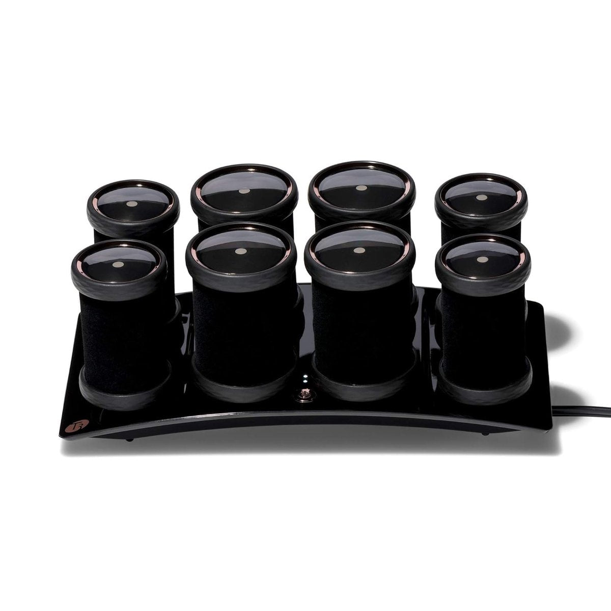 T3 Volumizing Hot Rollers LUXE - Premium Hair Curler Set for Long-Lasting Volume, Body & Shine (8 Rollers: 4 XL 1.75" & 4 Large 1.5") Avelisse