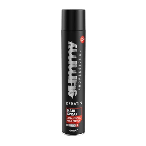 Gummy Professional Keratin Hair Spray Ultra Strong Hold – Matte Finish, Long-Lasting Volume & Frizz Control – Unscented – 400 ml Avelisse