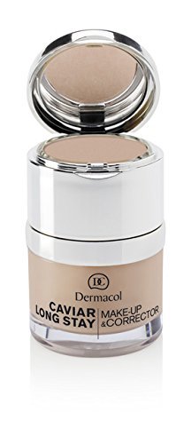 DERMACOL CAVIAR Long Stay Make-up & Corrector with Caviar Extracts and Perfecting Concealer - Nude - görsel 4