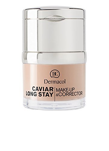 DERMACOL CAVIAR Long Stay Make-up & Corrector with Caviar Extracts and Perfecting Concealer - Nude - görsel 3
