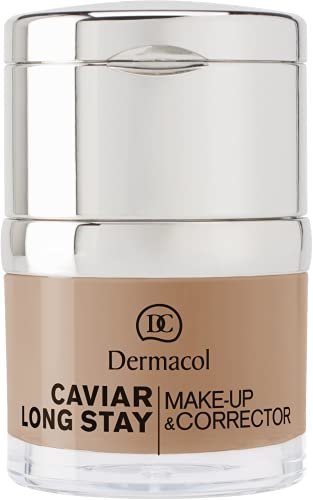 DERMACOL CAVIAR Long Stay Make-up & Corrector with Caviar Extracts and Perfecting Concealer - Nude