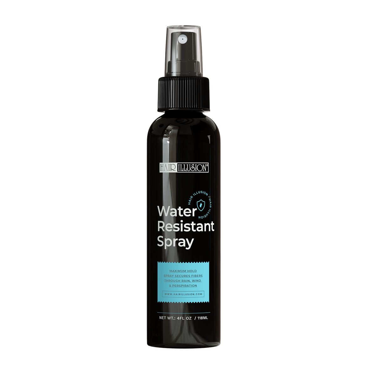 Water Resistant Hair Spray by Hair Illusion – 4 oz – Get Your Hair Wet Without Worry - görsel 1