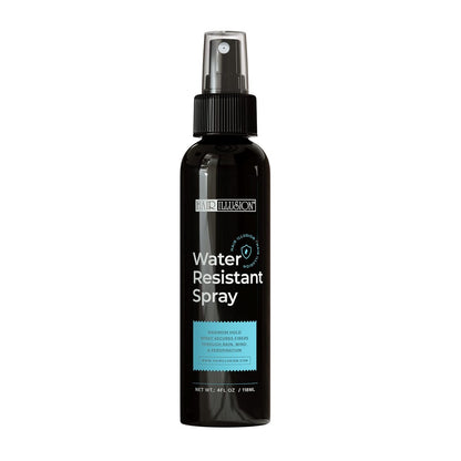 Water Resistant Hair Spray by Hair Illusion – 4 oz – Get Your Hair Wet Without Worry