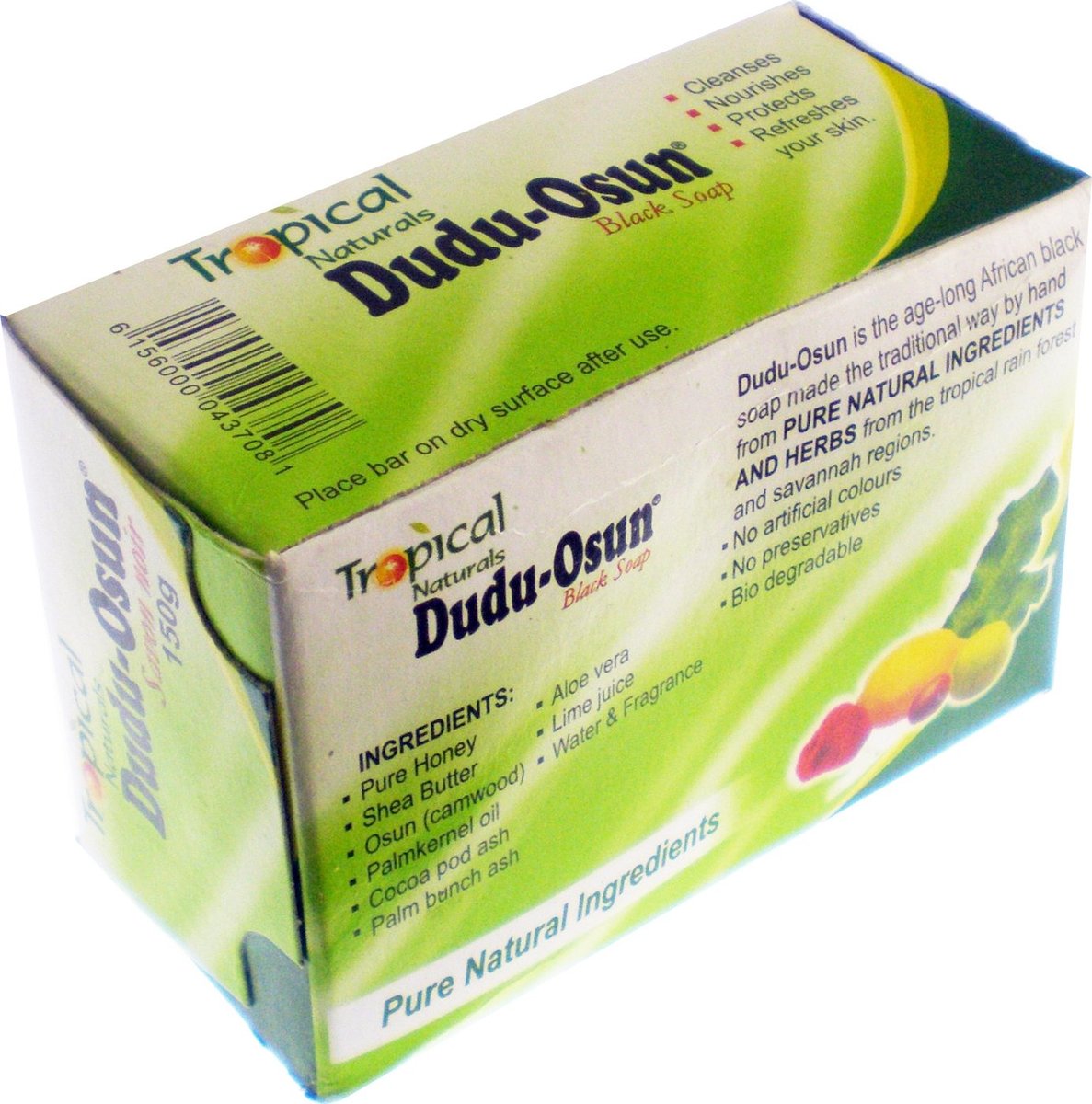 Dudu-Osun African Black Soap 150g (2 Pack) – Natural & Organic - görsel 3