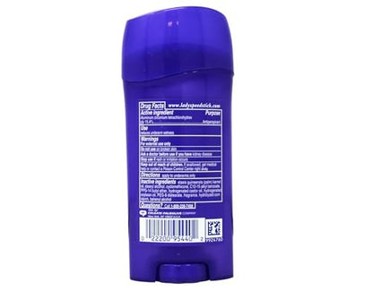 Lady Speed Stick Antiperspirant Deodorant Invisible Dry Powder Fresh 2.3 oz (Pack of 5) Avelisse