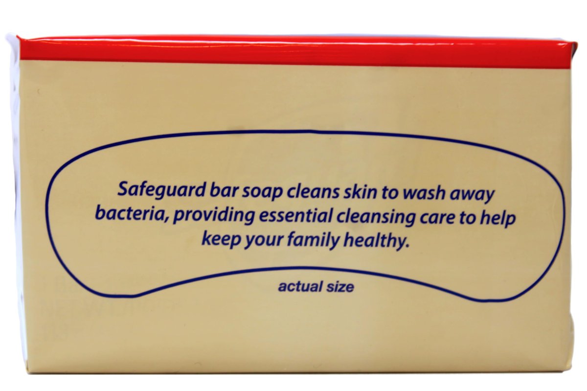 Safeguard Antibacterial Hand Bar Soap, 4 Oz Bars, Pack of 8 (32 Total Bars) Avelisse