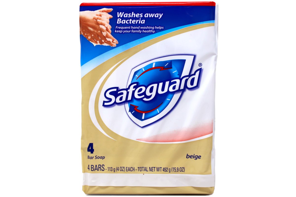 Safeguard Antibacterial Hand Bar Soap, 4 Oz Bars, Pack of 8 (32 Total Bars) Avelisse