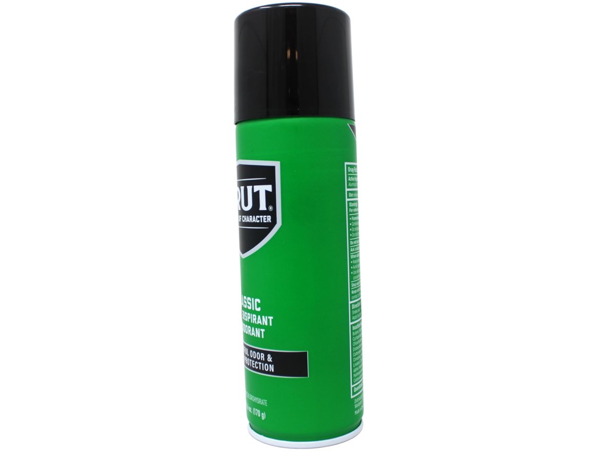 Brut Classic Anti-Perspirant Deodorant Spray, 6 oz (Pack of 4) – Long-Lasting Odor & Wetness Protection for Men Avelisse