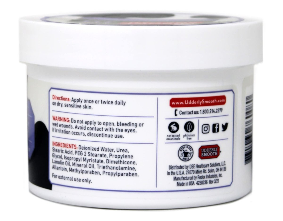 Udderly Smooth Hand & Foot Cream 8 oz (Pack of 2) – Ultra-Moisturizing, Non-Greasy Lotion - görsel 3