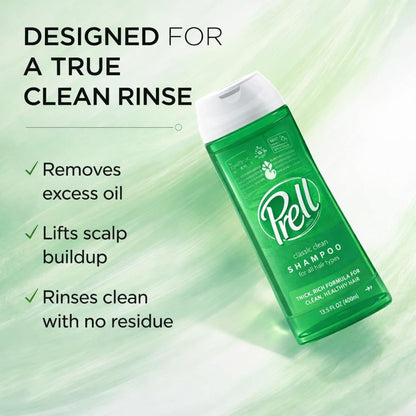 Prell Original Green Shampoo – Classic Clean – Trusted Brand: A reliable choice for effective hair care since the – Image 5