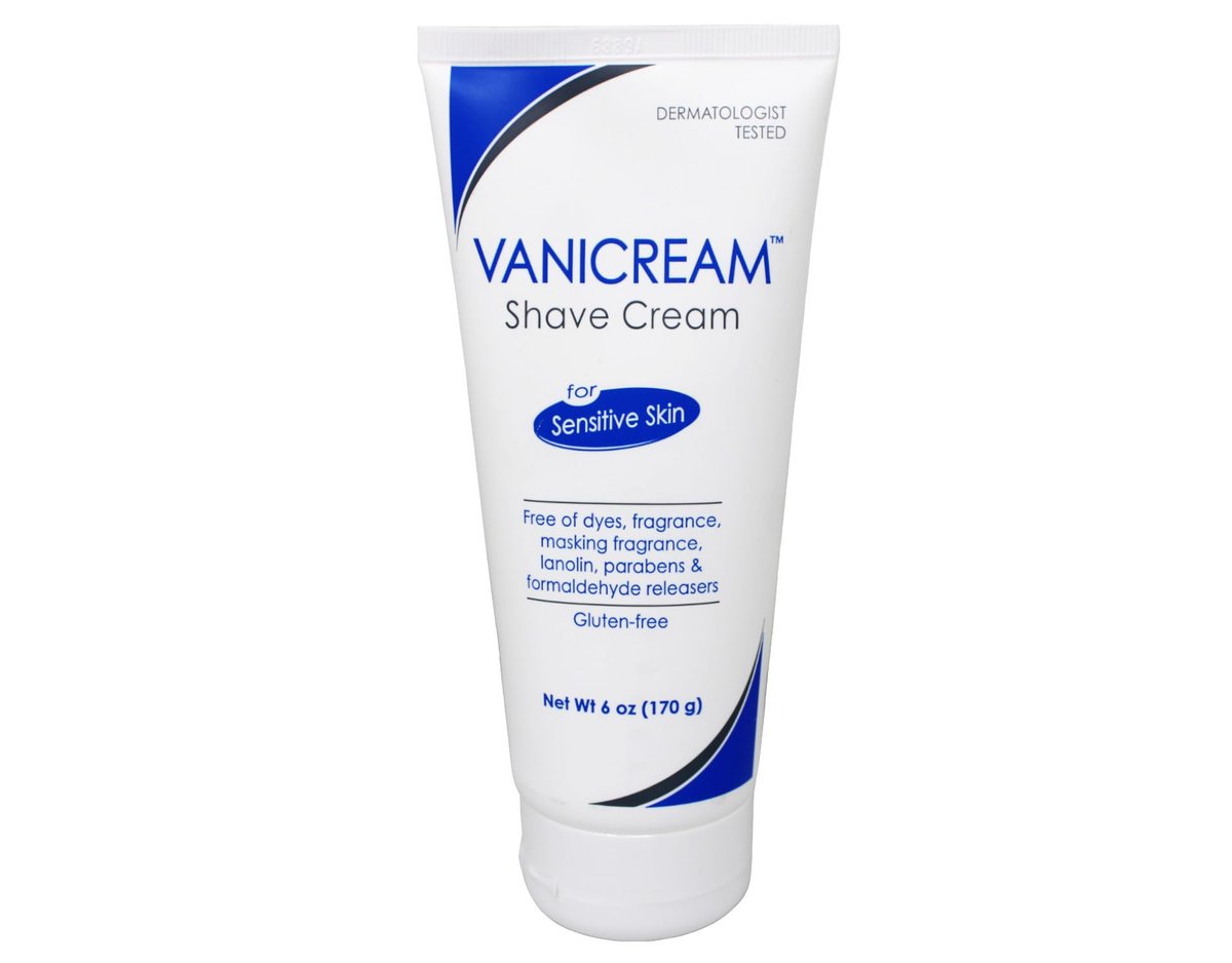 Vanicream Shave Cream for Sensitive Skin - 6 oz (Pack of 10) - Gentle, Fragrance-Free, Dermatologist Tested - görsel 1