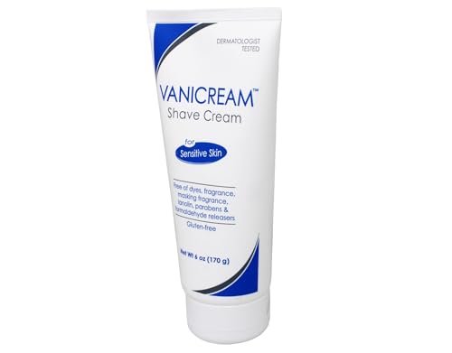 Vanicream Shave Cream for Sensitive Skin - 6 oz (Pack of 10) - Gentle, Fragrance-Free, Dermatologist Tested - görsel 8