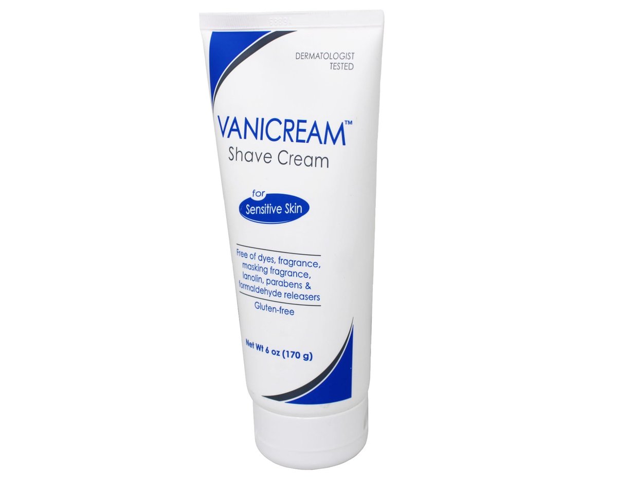 Vanicream Shave Cream for Sensitive Skin - 6 oz (Pack of 10) - Gentle, Fragrance-Free, Dermatologist Tested - görsel 7