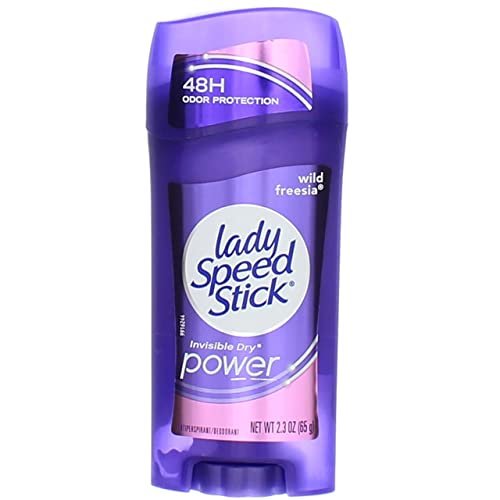 Lady Speed Stick Antiperspirant Deodorant, Invisible Dry, Wild Freesia, 2.3 oz (Pack of 4) - görsel 4