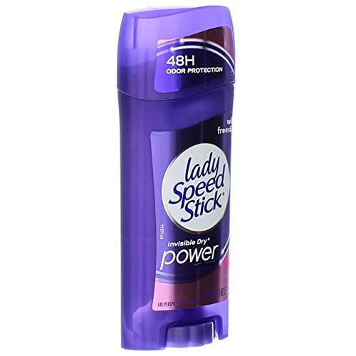 Lady Speed Stick Antiperspirant Deodorant, Invisible Dry, Wild Freesia, 2.3 oz (Pack of 4) - görsel 6