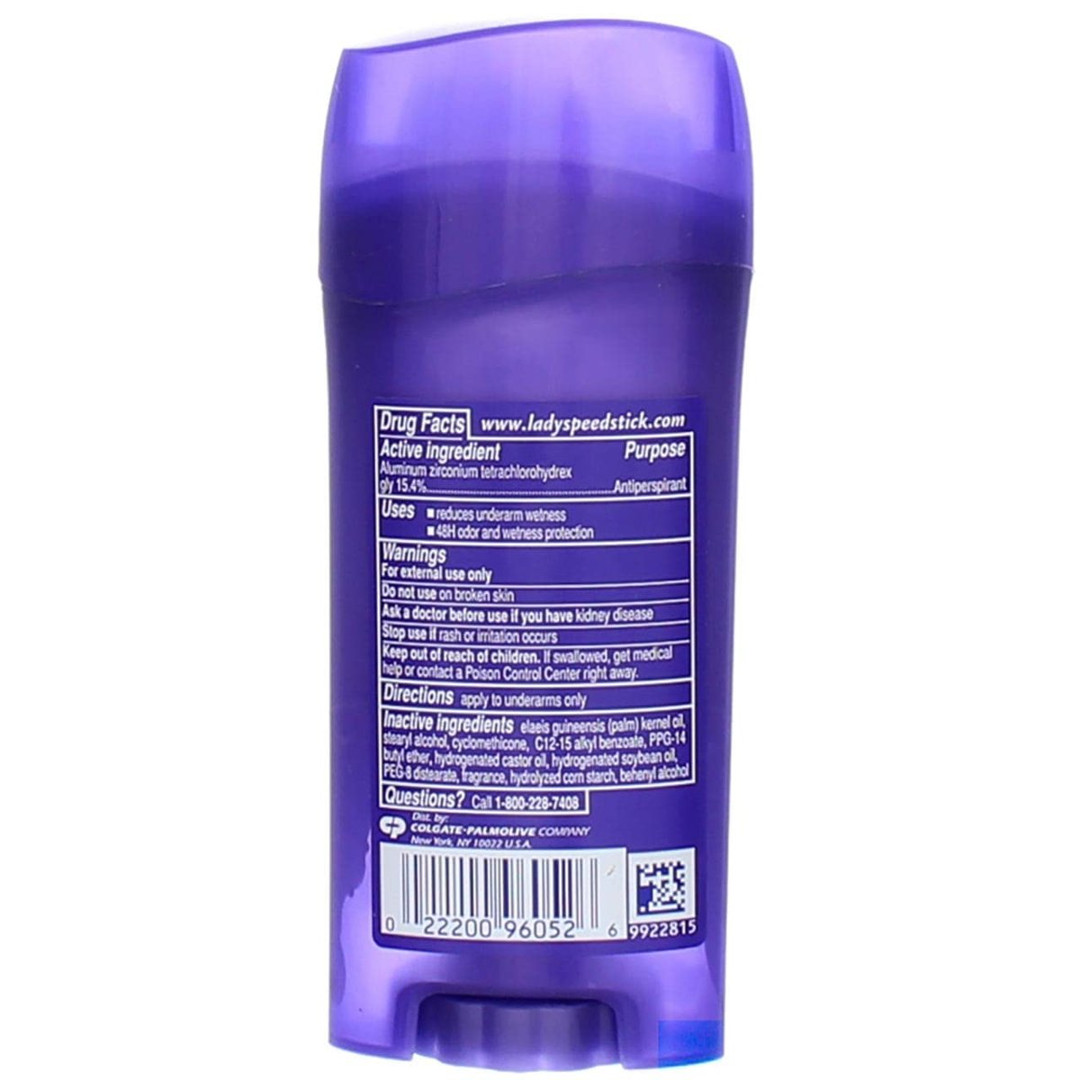 Lady Speed Stick Antiperspirant Deodorant, Invisible Dry, Wild Freesia, 2.3 oz (Pack of 4) - görsel 7