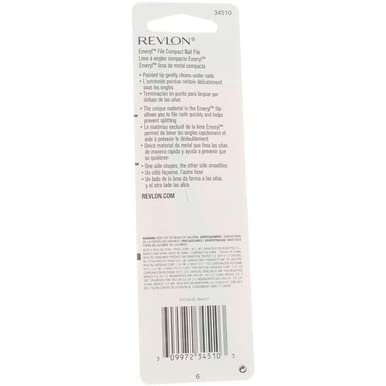 Revlon Emeryl File - Pack of 2 for Professional-Quality Nail Shaping and Smoothing - görsel 4