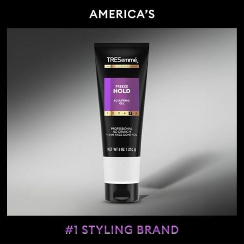 TRESemmé Mega Control Hair Gel 4-Pack, 9 oz Each, 24H Frizz Control & Keratin Repair Avelisse
