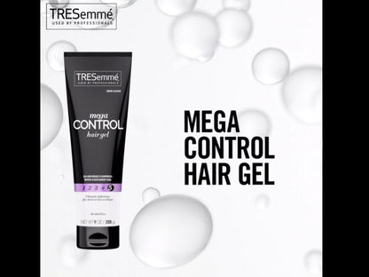 TRESemmé Mega Control Hair Gel 4-Pack, 9 oz Each, 24H Frizz Control & Keratin Repair Avelisse