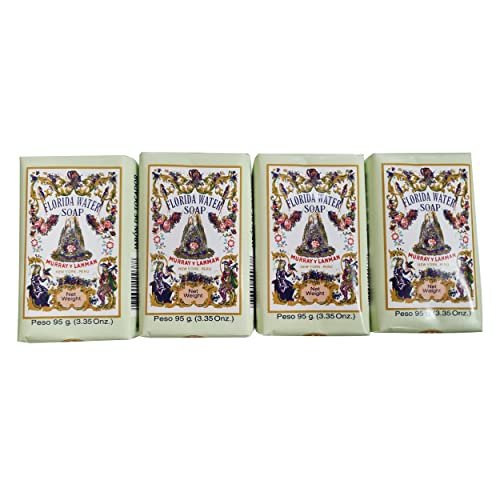 Florida Water Bar Soap 3.3 oz - Pack of 4 - Classic Gentle Cleansing Soap - görsel 4
