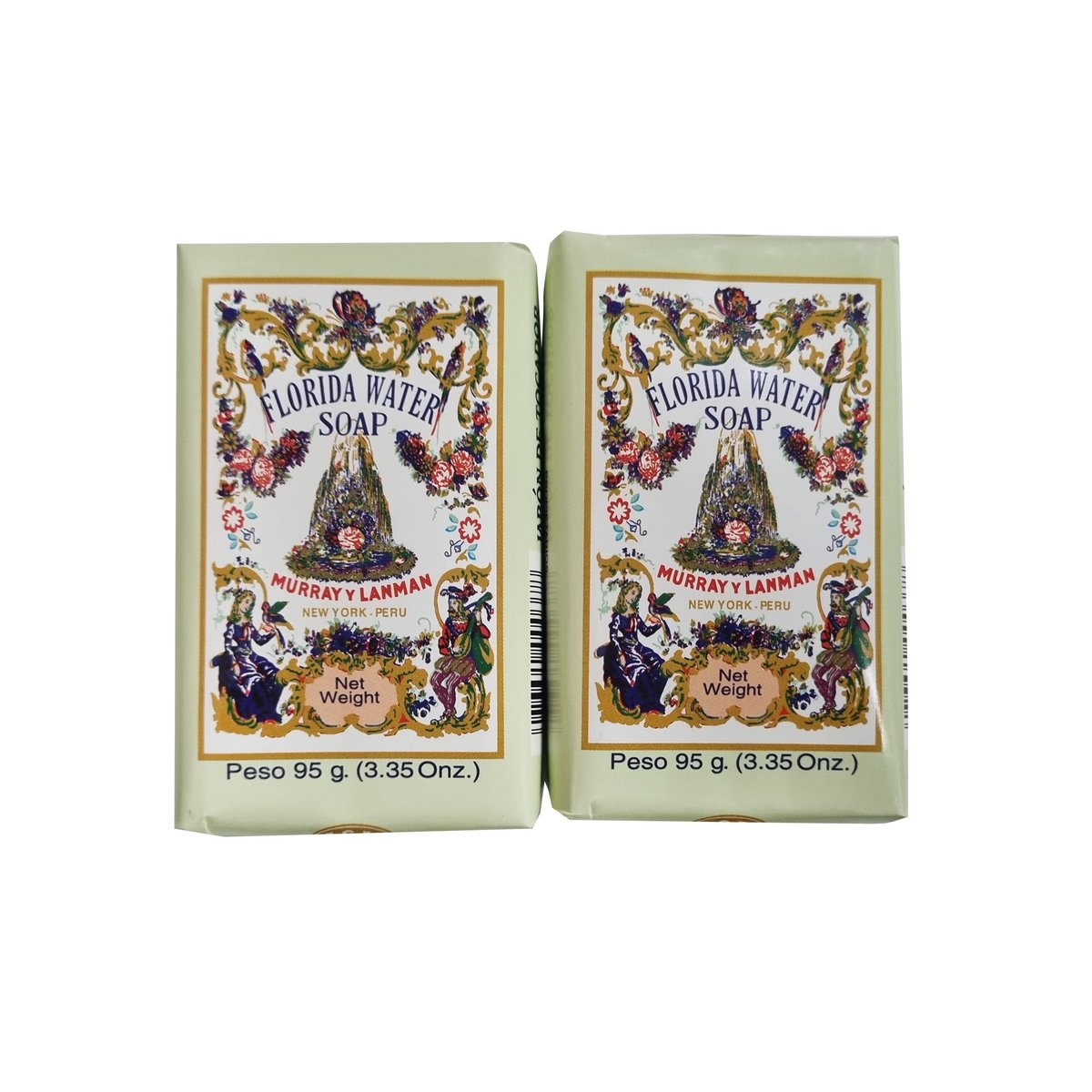 Florida Water Bar Soap 3.3 oz - Pack of 4 - Classic Gentle Cleansing Soap - görsel 5