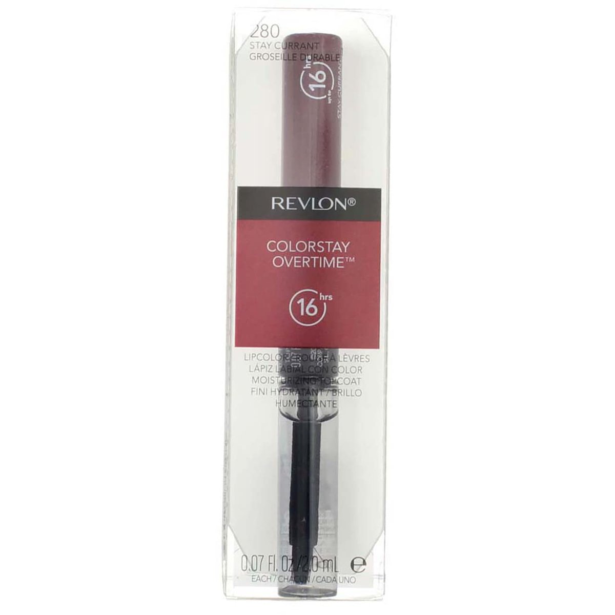 Revlon ColorStay Overtime Liquid Lip Color - Stay Currant (Pack of 4) - görsel 1