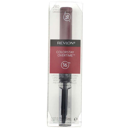 Revlon ColorStay Overtime Liquid Lip Color - Stay Currant (Pack of 4)