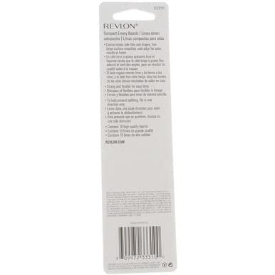 Revlon Compact Emery Boards (10 Count, Pack of 3) – Professional Nail Files for Smooth Shaping Avelisse