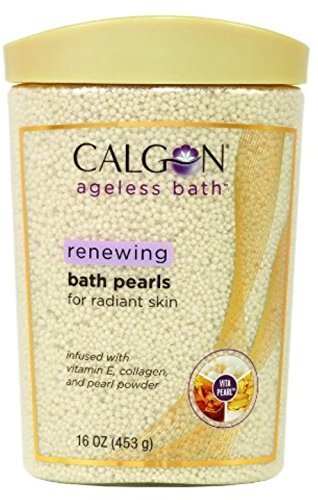 Calgon Ageless Bath Pearls, 16 oz (Pack of 2) - Nourishing Bath Oil Pearls for Soft, Ageless Skin Avelisse