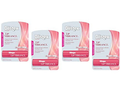 Blistex Lip Vibrance Lip Protectant (Pack of 4) – SPF 15 Moisturizing Lip Balm Avelisse